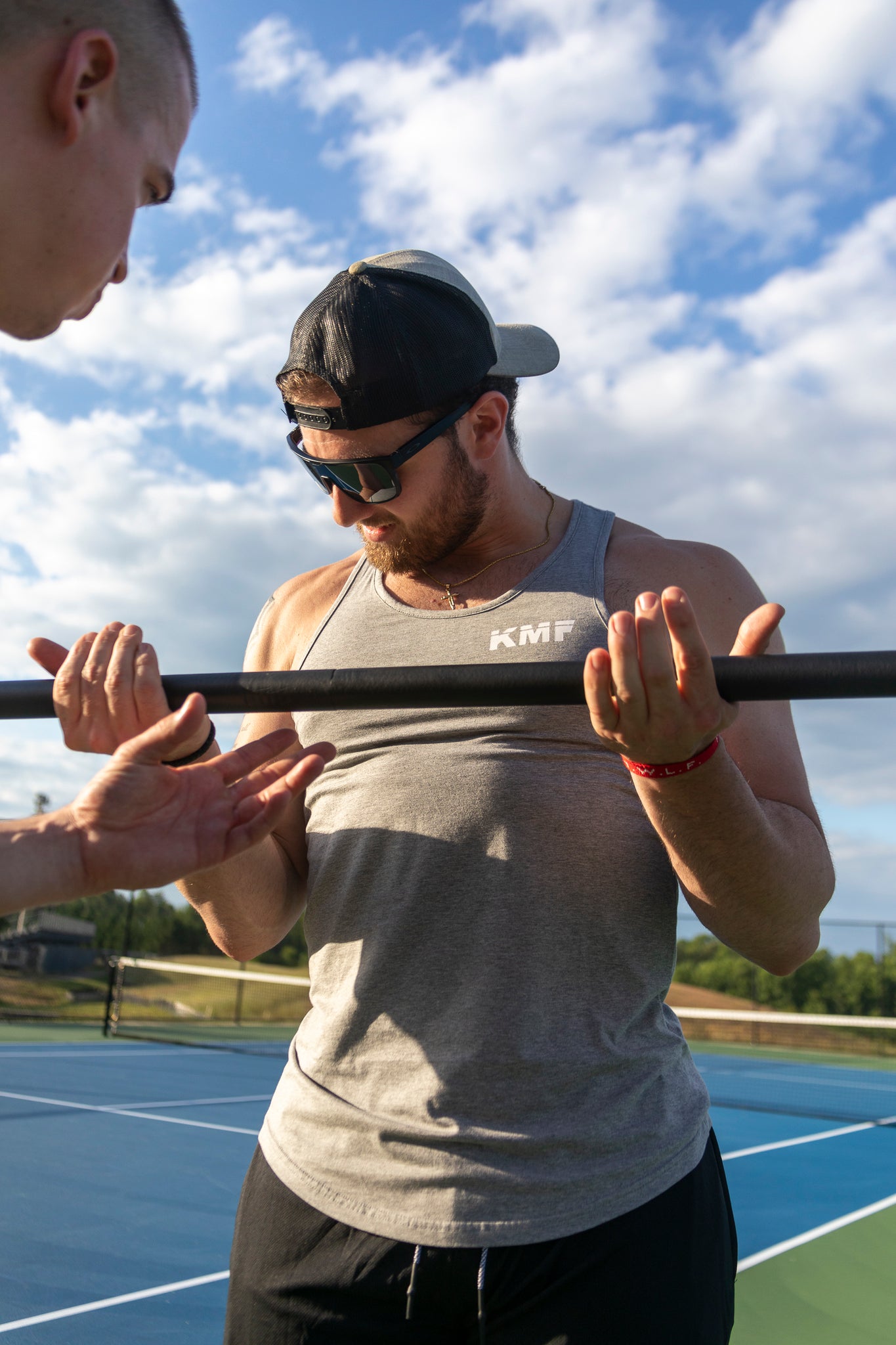 Gray Flex Stringer