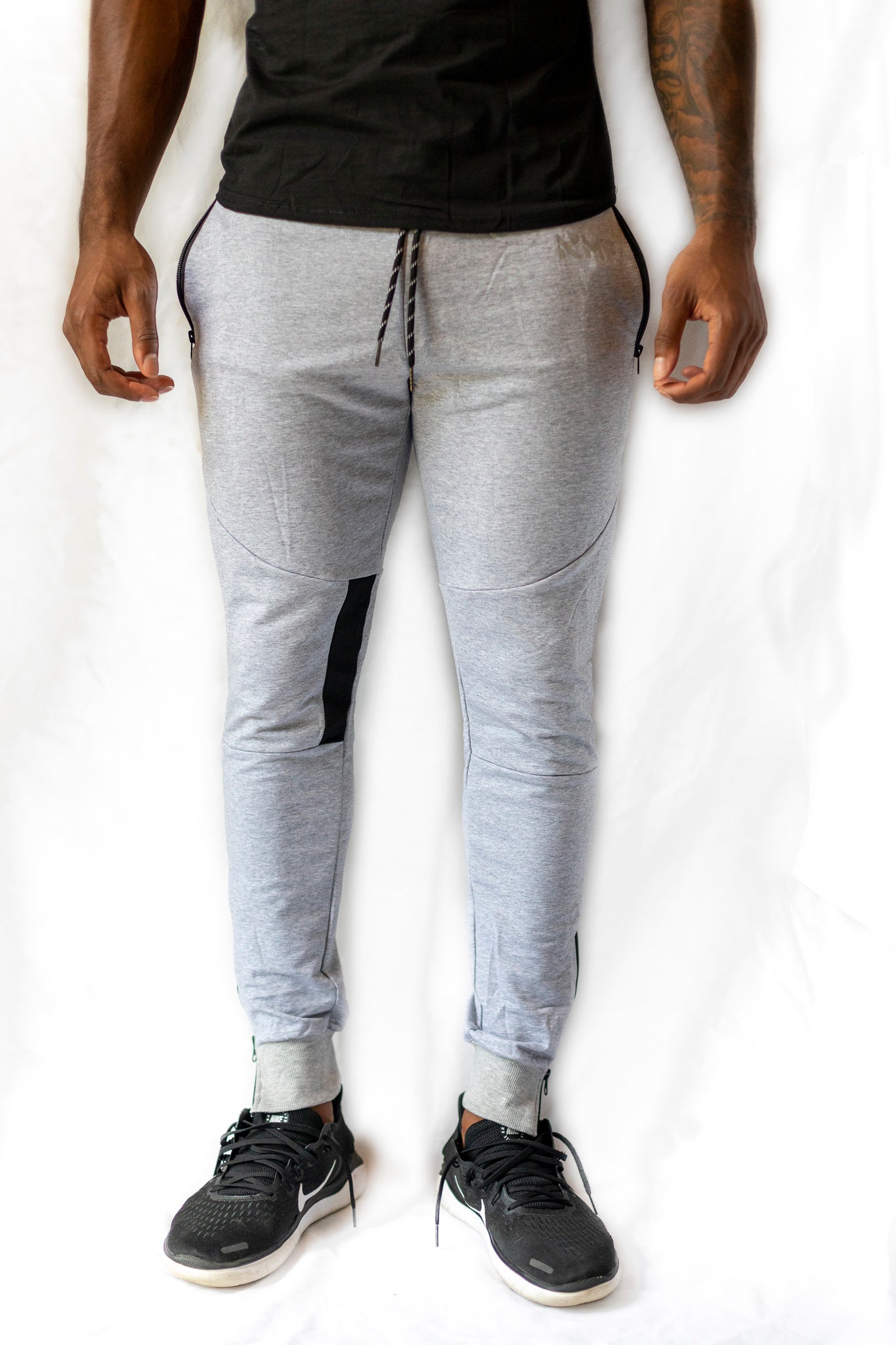 Gray Zoom Tapered Joggers