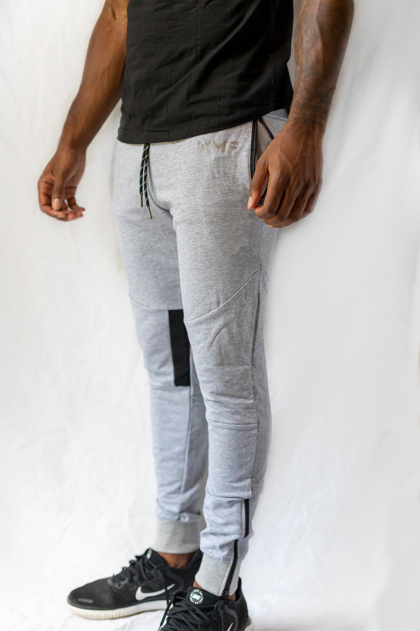 Gray Zoom Tapered Joggers